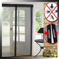 Антимоскитная магнитная шторка”Magic Mesh”сетка на дверь, аналог штора,210х100