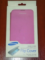 Чехол книжка Samsung EF-FI920BPEGWW Galaxy Mega 6.3 I9200 I9205 Pink