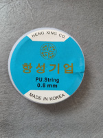 Резинка леска, усиленная. 0.8 мм. 10 метров