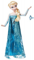 Кукла принцесса Диснея Эльза с кольцом для девочки