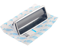 Ручка двери ВАЗ 2104-05, 2107 наружная лев. серебро