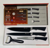 Набор ножей из нержавеющей стали 4 предмета Swiss Family SF-009 с антипригарным покрытием