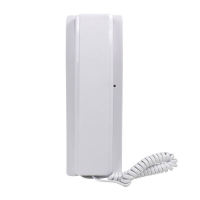 Аудиотрубка универсальная UKP-12M WHITE для многоквартирных домофонных систем Vizit, Cyfral, Metakom, Eltis, 192 x 80 x 53