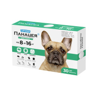 СУПЕРІУМ Панацея, протипаразитарна таблетка для собак, 8-16 кг