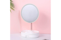 Дзеркало з LED підсвічуванням XR-6606 (настільне косметичне дзеркало)
