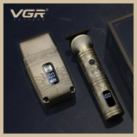 Набор для стрижки и бритья VGR V-649 Shaver Set шейвер для бритья, триммер для бороды - электробритва (ST)