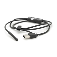 Универсальный эндоскоп 3в1 (USB+MicroUSB/Type-C) для смартфона/ПК, камера 5.5мм, мягкий кабель 1м, с LED-подсветкой, IP67