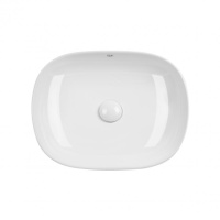Раковина-чаша Qtap Aquarius 465x375x120 White з донним клапаном QT21116302W