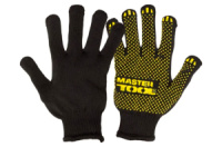 Перчатка Mastertool 60/40% x 58г x 10« черная (83-0309) (10 шт.)
