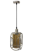 Люстра потолочная подвесная в стиле LOFT (лофт) 12055/1-wh-am Белый 35-85х15х20 см.