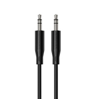 Аудіокабель BOROFONE BL26 3.5mm male to 3.5mm male, TPE, 1m Black (6941991122170)