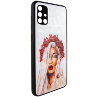 TPU+PC чохол Prisma Ladies для Samsung Galaxy A51, Ukrainian Girl - купити в SmartEra.ua