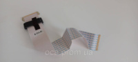 Шлейф LVDS T-con для монітора 30pin 50.7C213.001 (реверсний) довжина 23.5см ширина 3.1см 3.7см