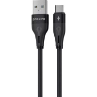 Кабель Proove Soft Silicone USB to Micro 2.4A 1m Black (CCSO20001301)