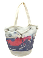 PODIUM Сумка Женская Пляжная текстиль PODIUM PC 7812-1 red печать Распродажа