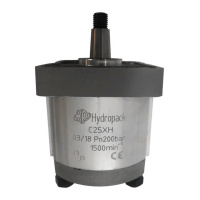 Шестеренний (шестерний) гідравлічний насос Hydro-pack A/C25XH (серія 2)