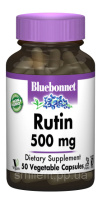 Рутин 500мг, Bluebonnet Nutrition, 50 гелевих капсул