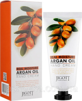 Крем для рук з олією аргани Jigott Real Moisture Argan Oil Hand Cream