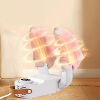 Сушилка для обуви с таймером Shoe Dryer Белая 150Вт, складная антибактериальная сушилка для разной обуви