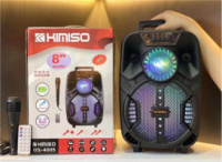 Колонка портативная акустическая KIMISO QS-4005 с проводным микрофоном