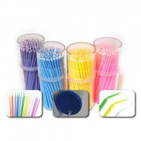 Аппликаторы Микробраш (Microbrush) 100 шт овальные