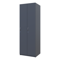 Раздевалка Doros 2-х секционная Графит 2 ДСП 60х52х180 DRS-011613 (40512886)