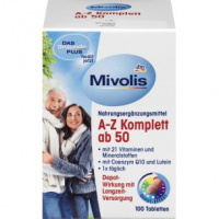 Витаминный комплекс Mivolis A-Z Kompiett ad 50 (возраст 50+)