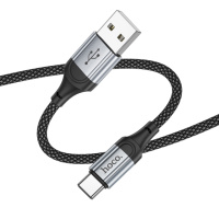 Кабель Hoco X102 USB to Type-C 1m black