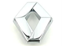 Эмблема значок логотип монограмма Renault Logan Sandero FL Рено Логан Сандеро 8200115114 628909891R 115мм*92мм