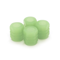 Неоновые колпачки на ниппель для машины, велосипеда (4шт), 12*16 (мм)