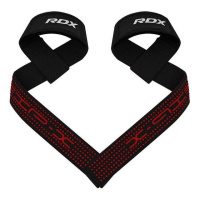 Лямки для тяги RDX S4 Gym Cotton Gel Straps Black Plus