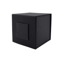 Подарункова картонна коробочка для годинника Boxes чорна XL (1000-0348)