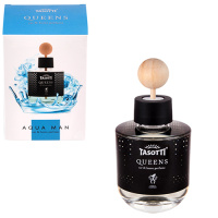 Ароматизатор жидкий для дома/офиса Tasotti «Car&Home» QUEENS 100ml  Aqua Man
