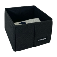 Органайзер ORGANIZE  без ячеек 15х15х10 см (черный)