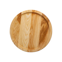 Кругла дошка для сервірування 30 см для подачі, ясен