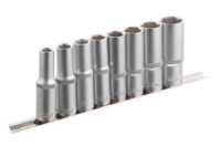 Набор головок шестигранных 1/2« Intertool 8 шт. удлиненные (10-22 мм) (ET-6009)