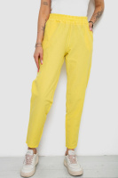 Штани  жіночі, колір жовтий, 238R316