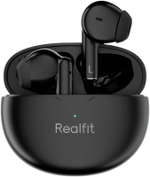 Безпровідні навушники Realfit F2 Pro, активне шумозаглушення, Bluetooth 5.3,з мікрофоном Чорний