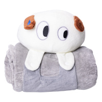 Мягкая игрушка-плед Собачка 120×160 (см) 2 в 1 Серый Colorful Home 5616-68G