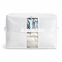 Большая сумка для хранения вещей ORGANIZE  XL - 46x32x29 см (белый)