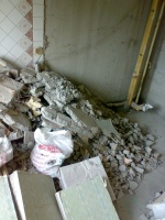 Демонтаж стен,сантехкабин,бетона,блоккомнат,перегородок