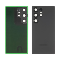 Заднее стекло корпуса для Samsung S938 Galaxy S25 Ultra Titanium Black (чёрное)