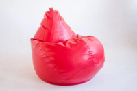 КРЕСЛО ГРУША КОЖЗАМ, КРЕСЛО МЕШОК ЭКОКОЖА, ПУФИК МЕШОК КРЕСЛО 90*130