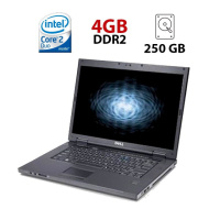 Ноутбук Dell Vostro 1510 / 15.6« (1920x1080) TN / Intel Core 2 Duo T5870 (2 (2) ядра по 2.0) / 4 GB DDR2 / 250 GB HDD / nVidia GeForce 8400 GS, 256