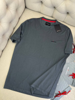 Футболка чоловіча Kiton сіра f716
