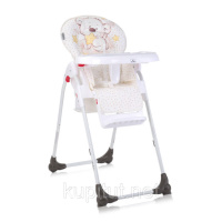 Стільчик для годування Lorelli Dulce Сірий White Teddy Bear