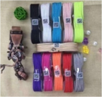 Кабель USB/IPHONE 5 тканина тонка (1,5 м) (84819) (продаж тільки упаковкою 10 шт., ціна за 1 шт.)