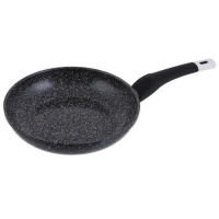 Сковорода UNIQUE UN-5137 28 см гранит темный