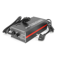 Зарядное устройство для аккумуляторов LiFePo4 48V(58,4V),16S,20A штекер Triangle plug (T-tipe/IEC/C13 N+L-),с индикацией,BOX