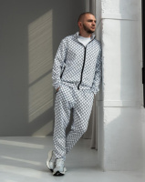 Спортивний костюм чоловічий мода контраст осінь